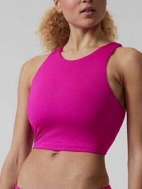 Athleta Conscious Crop Bikini Top D-DD